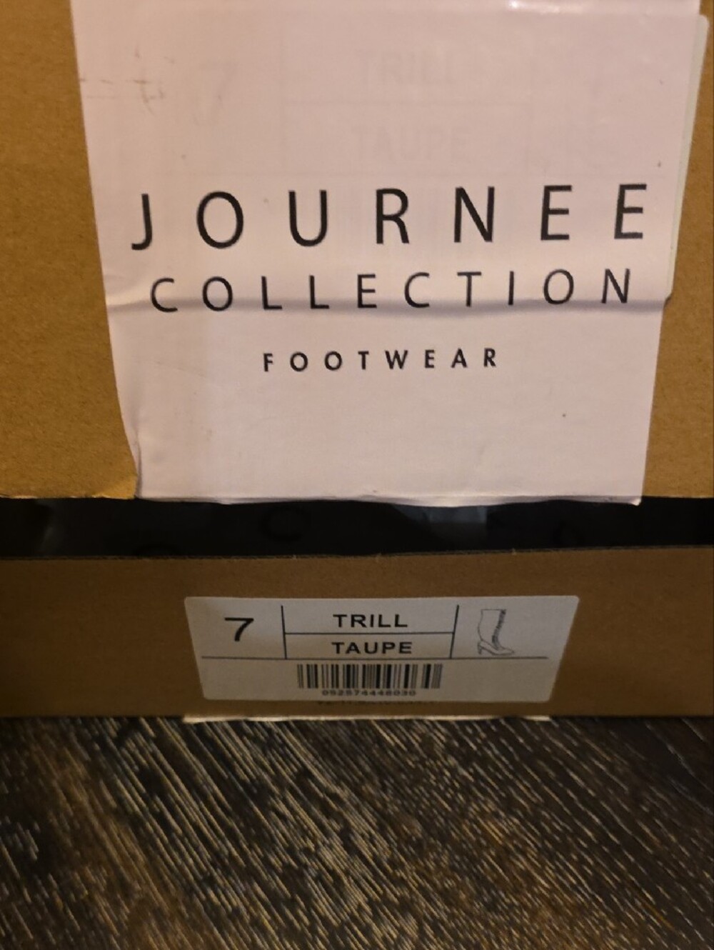 Journee Collection Trill Faux Suede Gold Lace Up Over The Knee Boots - Picture 4 of 4